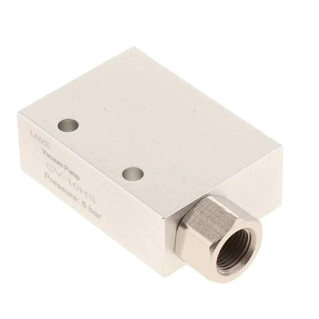 Aluminum Alloy Air Vacuum Generators Vacuum Generator 55x32x15mm