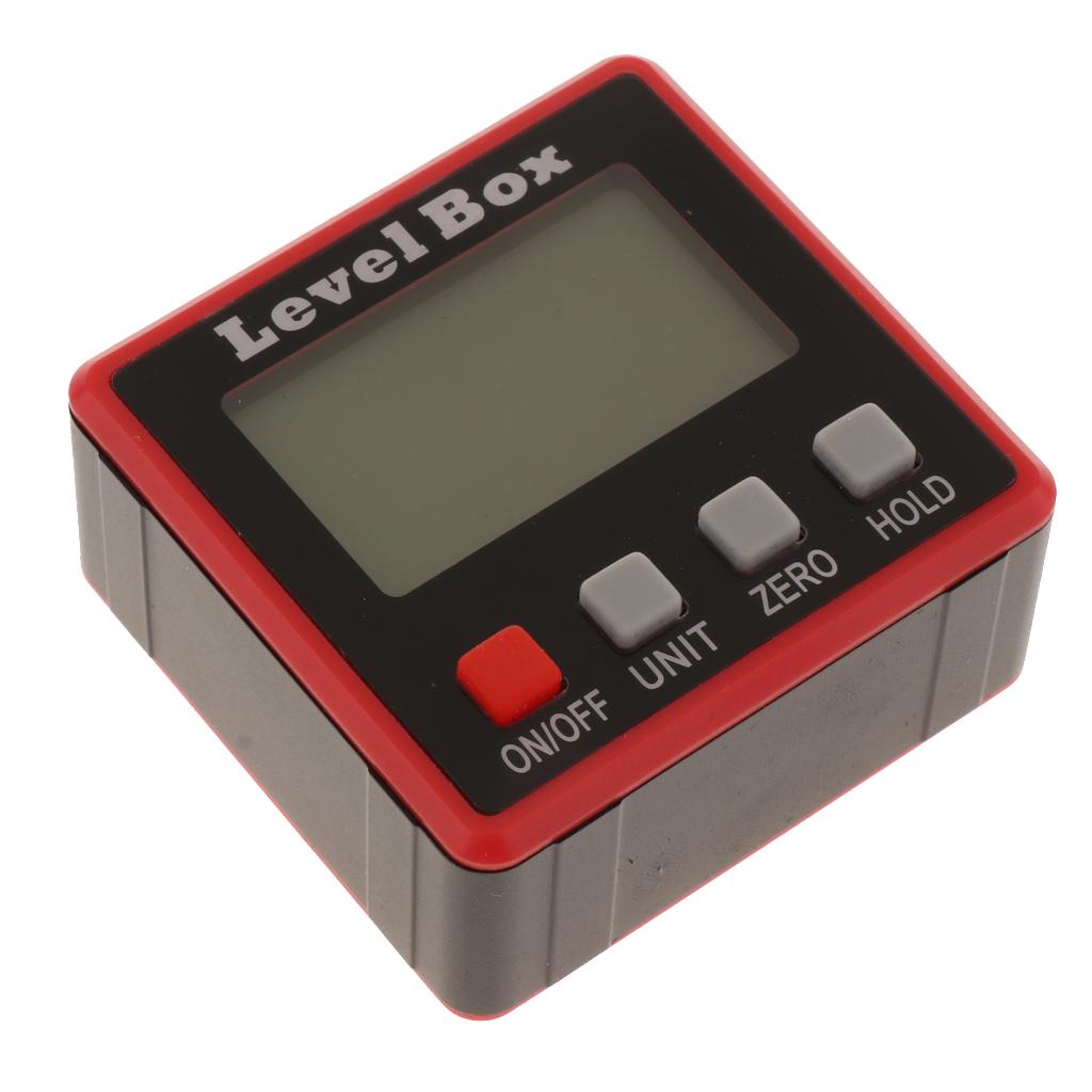 LCD Digital Protractor Angle Finder Level Inclinometer Spirit Level