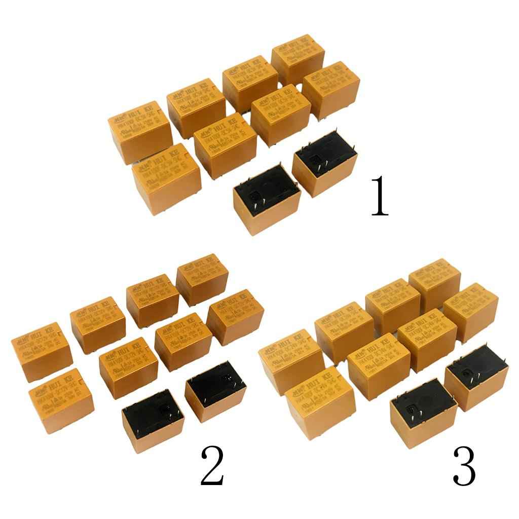 Mini Power Relay Relay HK4100F-DC12V-SHG 6 Pin 5V 12V 24V Songle Relay DC5V