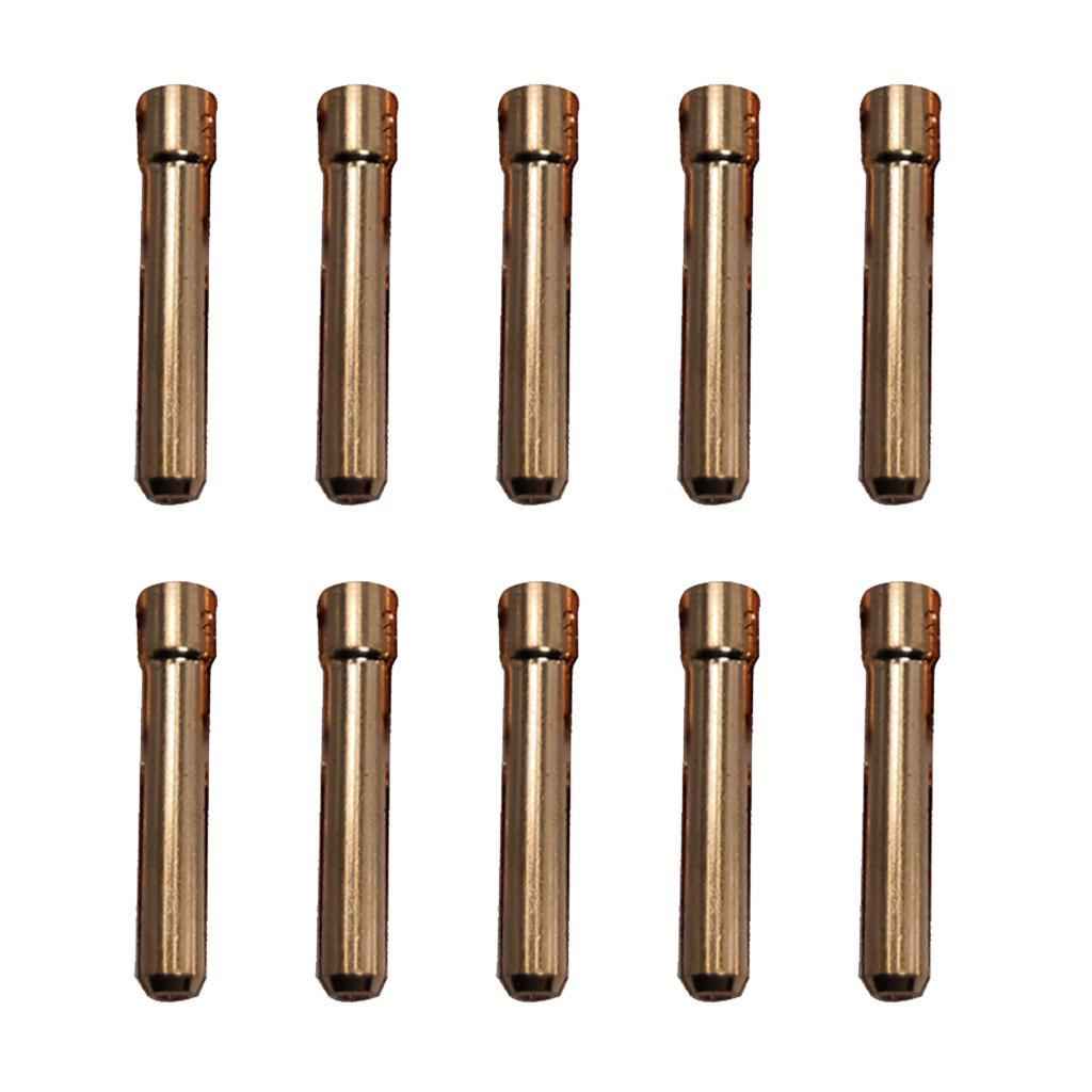 10pcs TIG Collet Tips For WP9 18 26 TIG Welding Torch Series 2.4mm