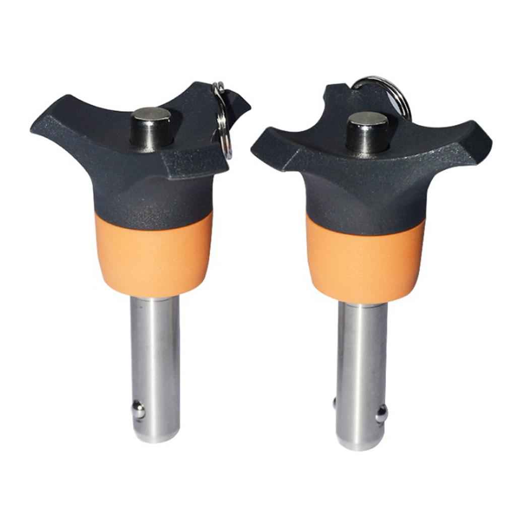 Steel Quick Release Ball Lock Pin Plug Pin Dia 6mm DIY Tools Accessory