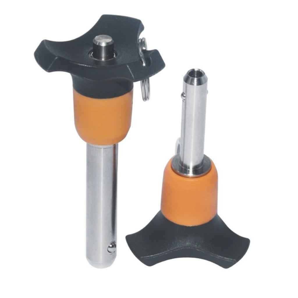 Steel Quick Release Ball Lock Pin Plug Pin Dia 6mm DIY Tools Accessory