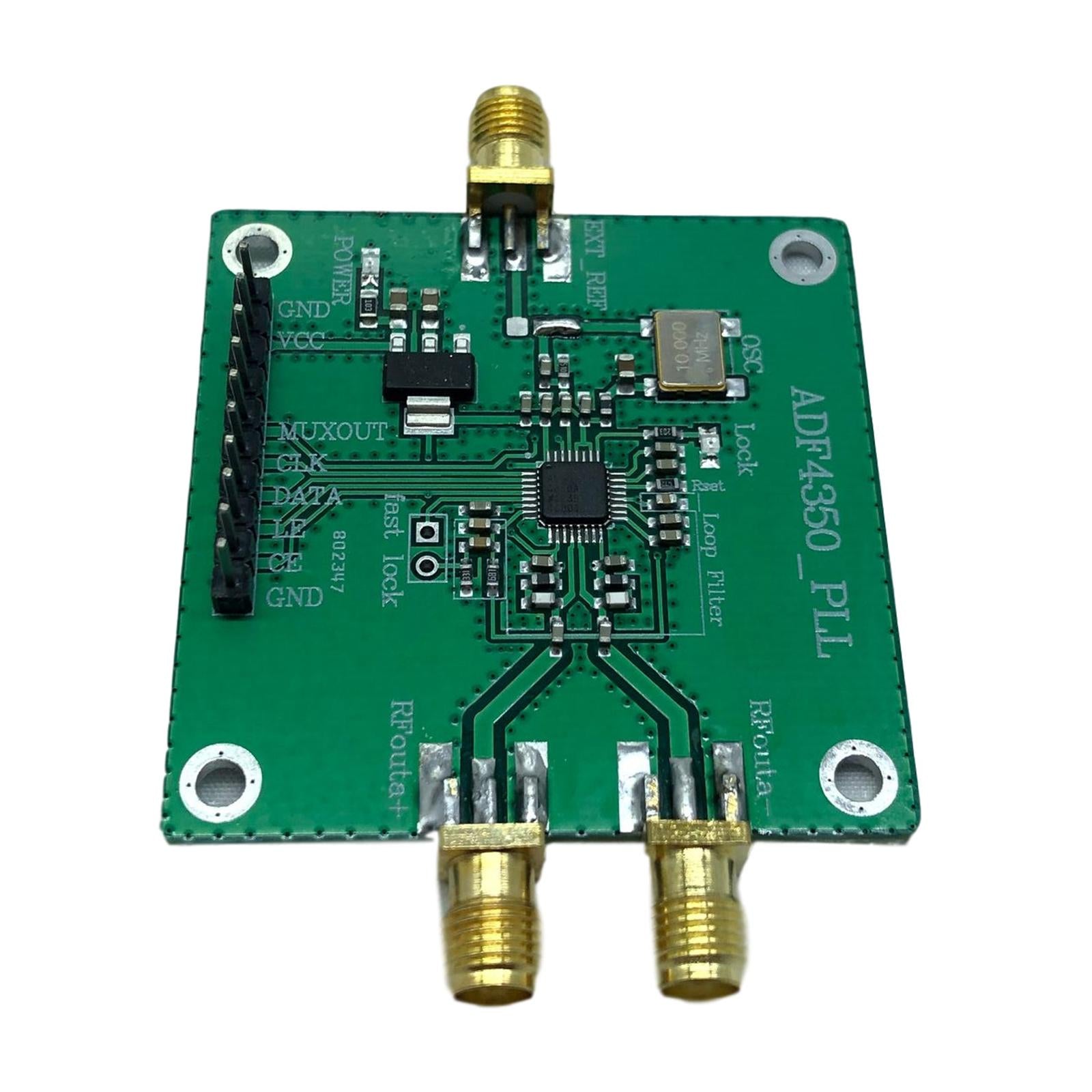 Development RF Signal Source Phase Locking Loop Board Domain Analysis Tool ADF4350