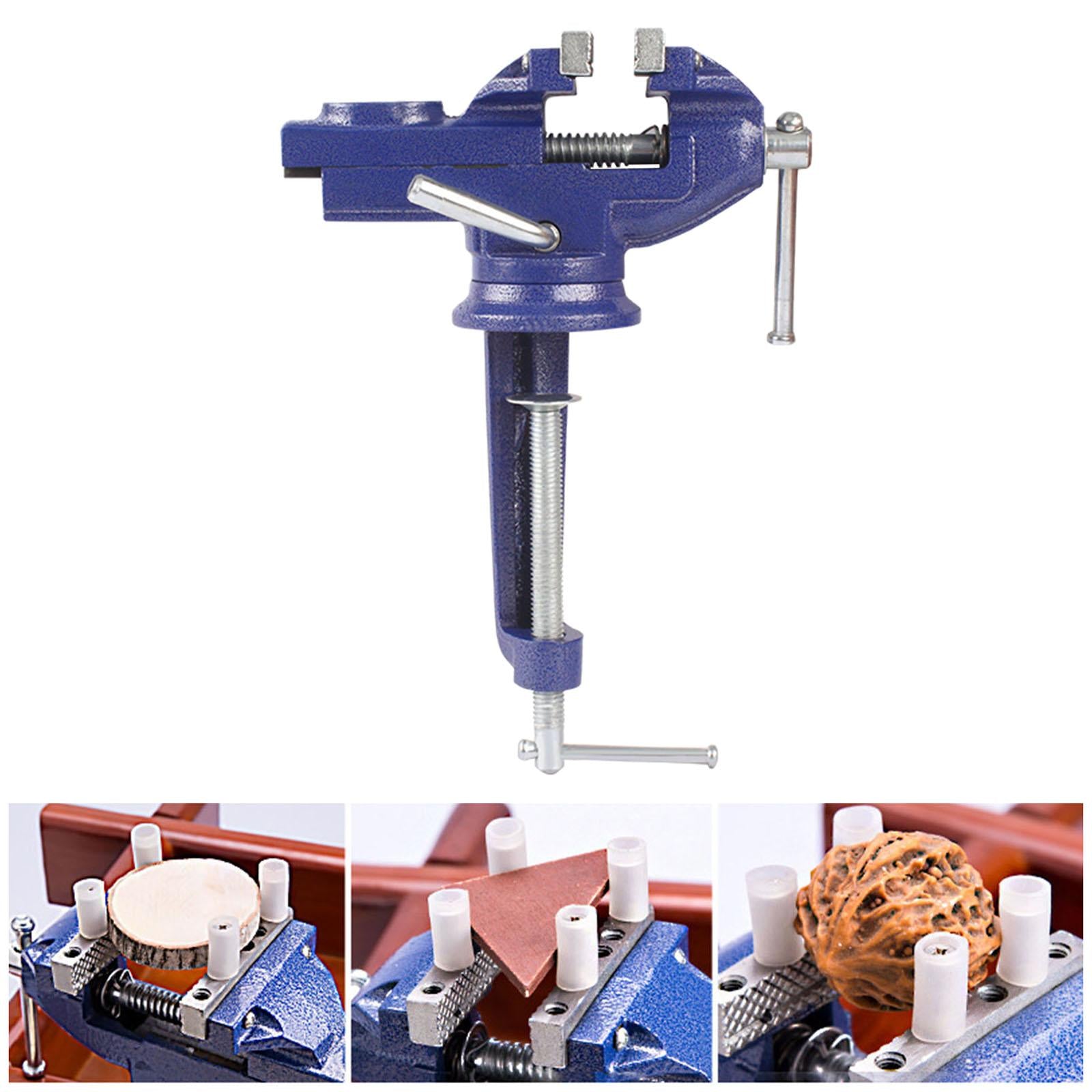 Clamp-On Tabletop Vise Table Vise Clamp Vice for Craft Hobby Model