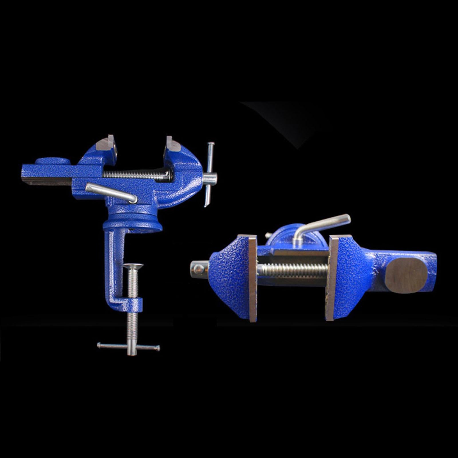 Clamp-On Tabletop Vise Table Vise Clamp Vice for Craft Hobby Model