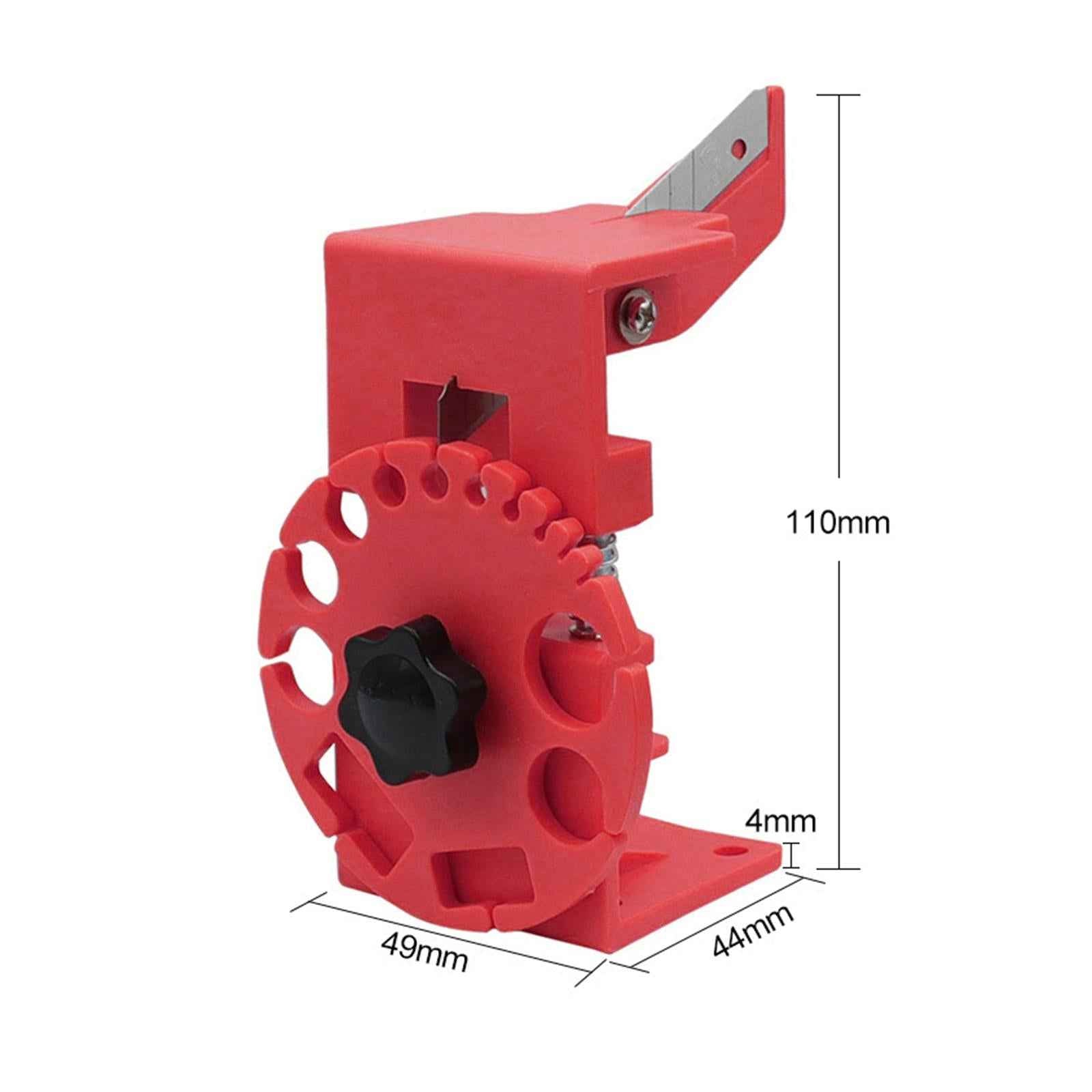Copper Wire Stripper 0.9mm~16mm Quick Stripping Machine for Copper Recycling Red