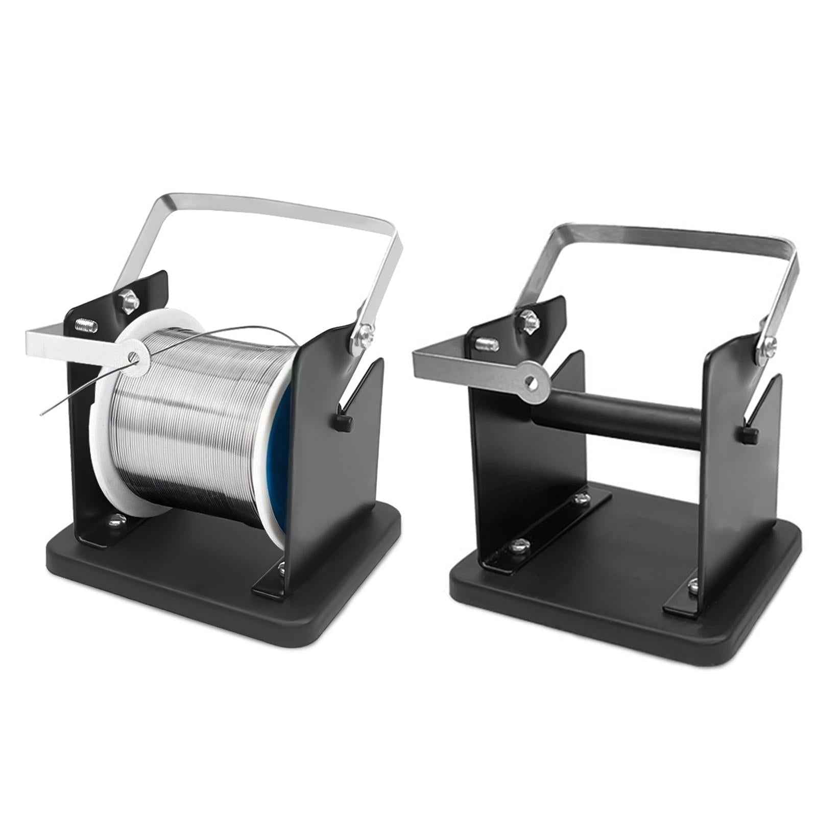 Solder Wire Stand Roll Holder Reel Dispenser for Maintenance Production Line 90x80x86mm