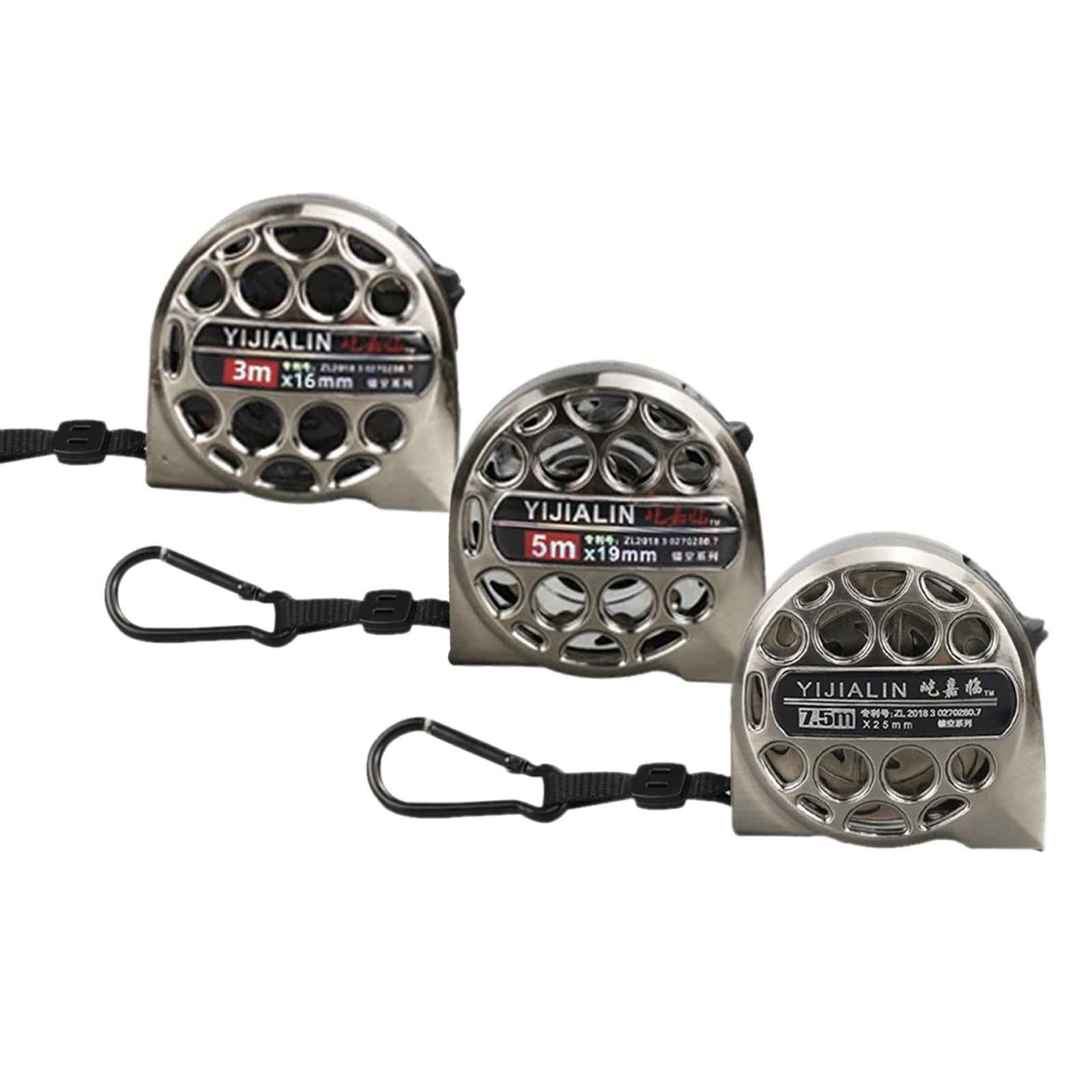 Hollow Tape Measure Carpentry Ruler Retractable Stainless Steel Tape Measure 3 Meters