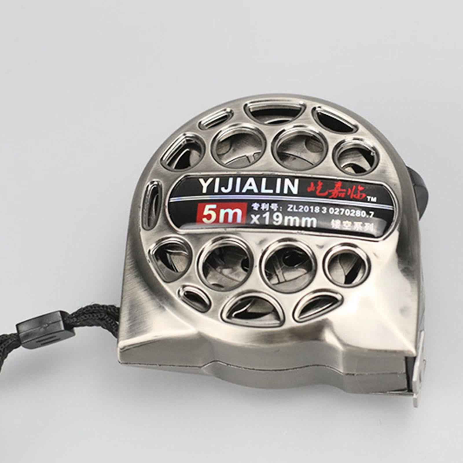 Hollow Tape Measure Carpentry Ruler Retractable Stainless Steel Tape Measure 5 Meters
