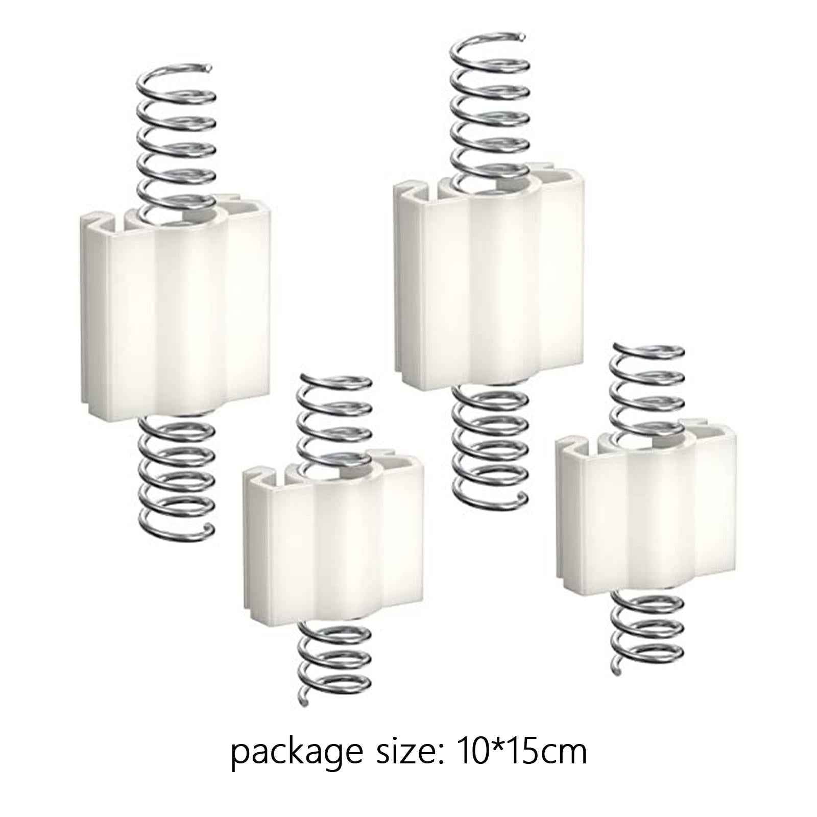 4Pcs Bifold Sliding Closet Doors Hardware Heavy Duty for Folding Door Closet Style D