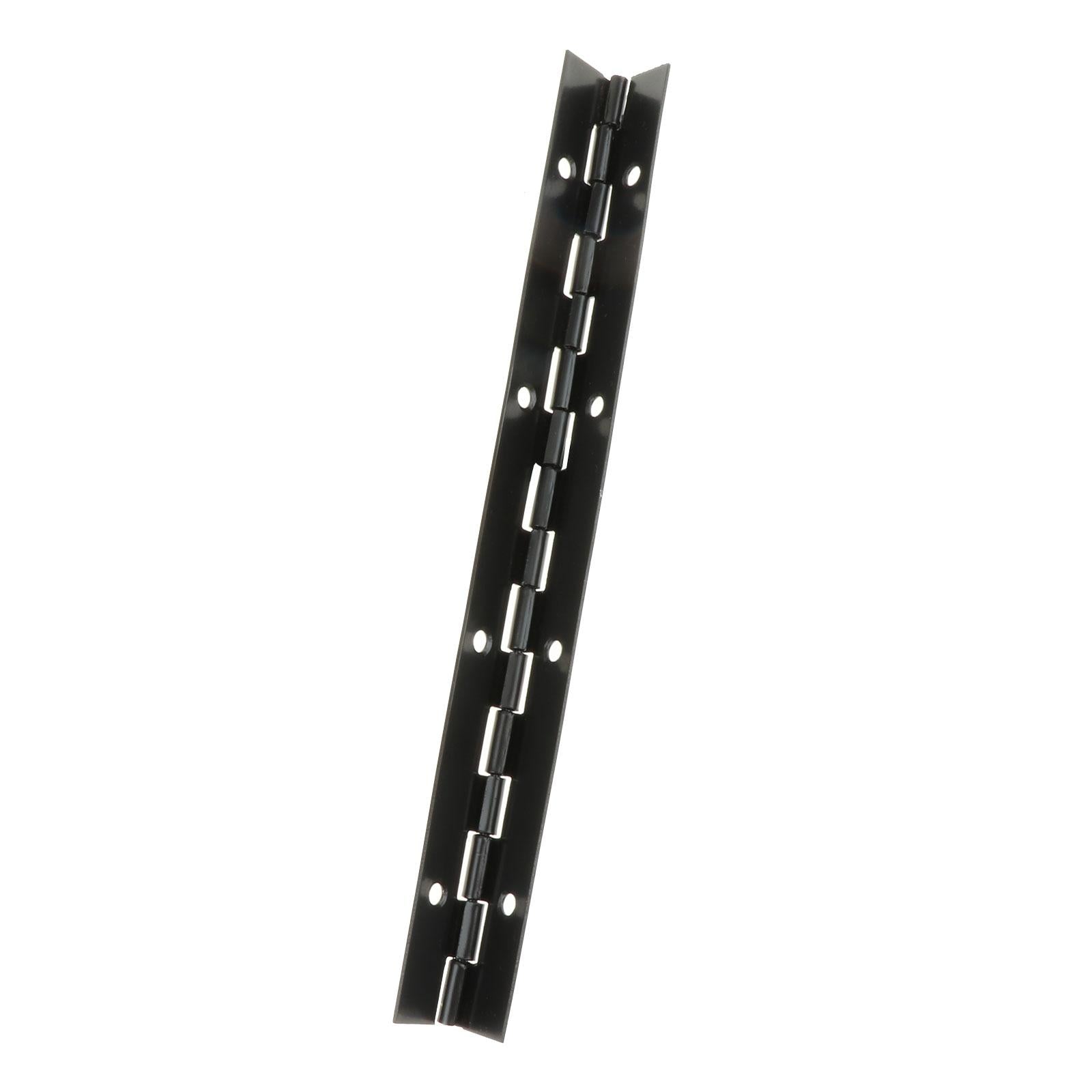 2xMetal Piano Hinge Fixed Folding Continuous Hinge for Window Door Woodworking 200x30x1mm