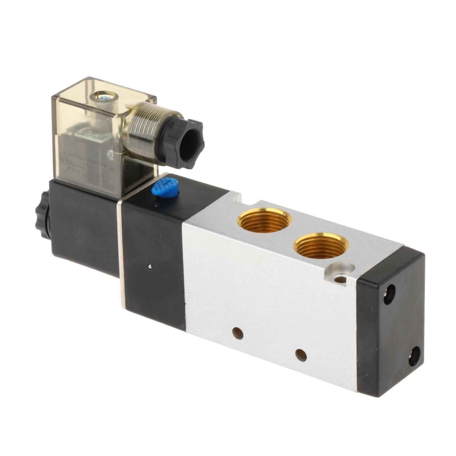 Pneumatic Solenoid Valve IP65 Repair Parts Metal Electric Solenoid Air Valve DC24V