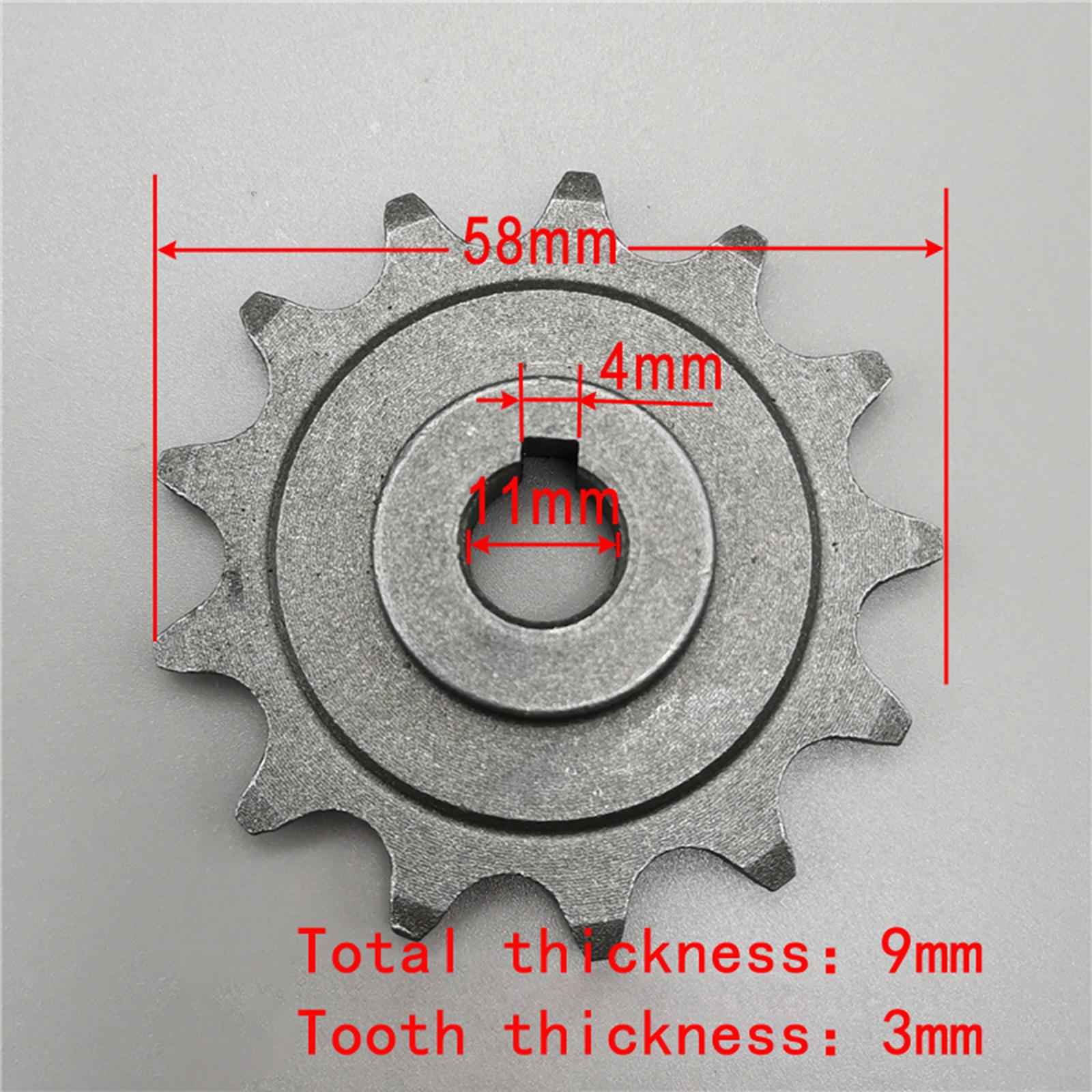 Bike Sprocket Waterproof Sleeve 9 Teeth 13 Teeth for My1016Z/1018 Components 13T