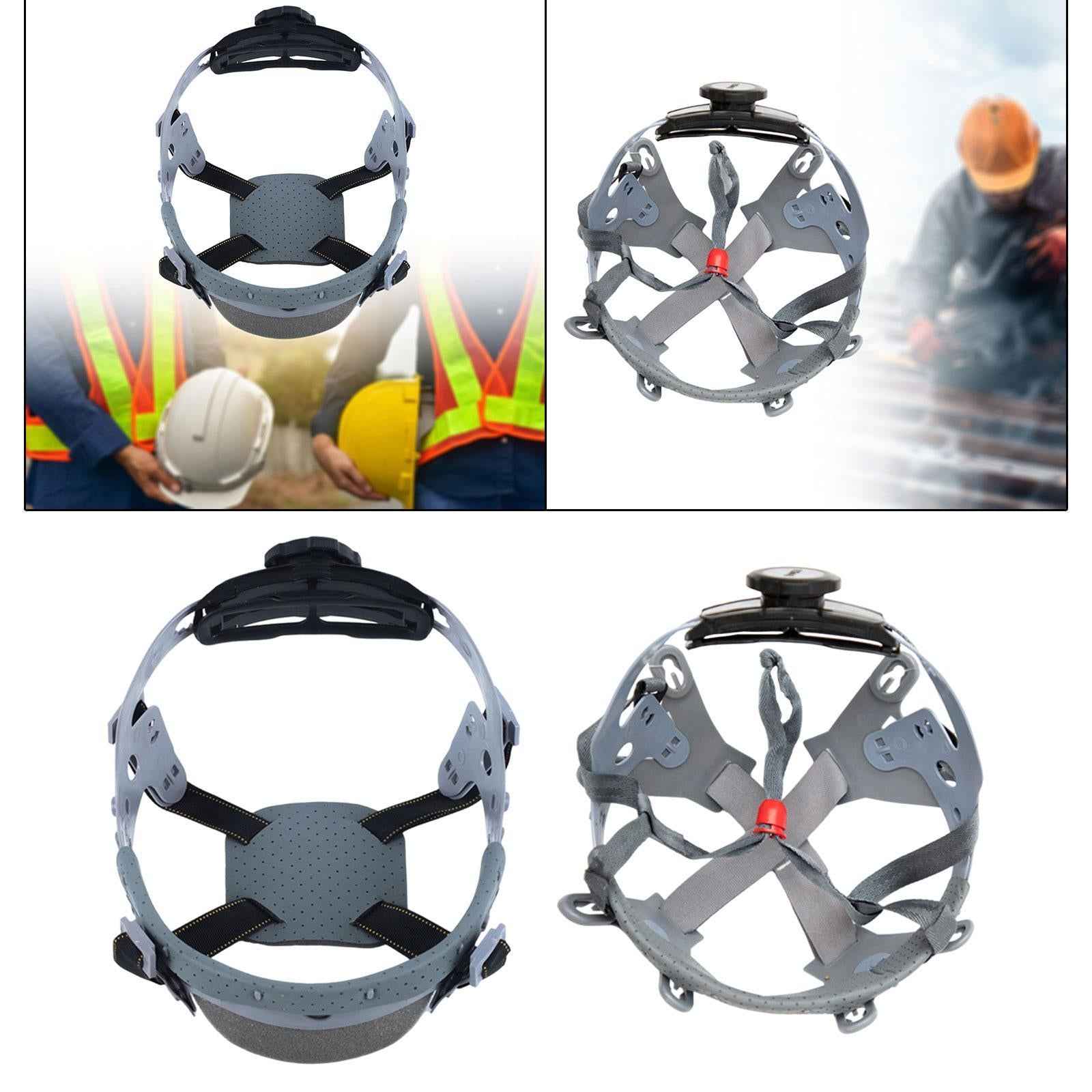 Helmet Replacement Suspension Adjustable Ergonomic Headgear Hat Liner Insert 4 Point Suspension