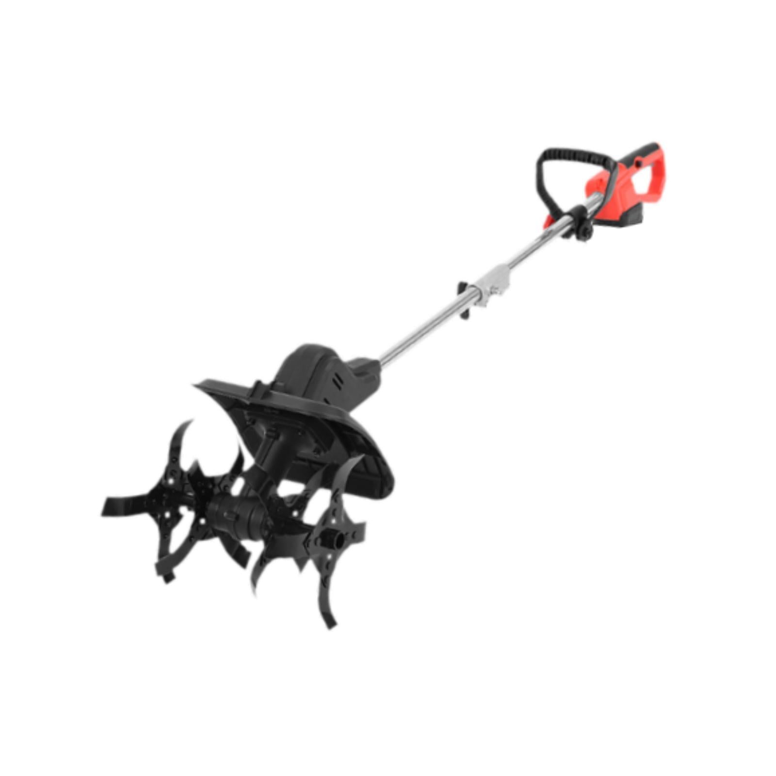 Cordless Electric Tiller Heavy Duty for Groundbreaking Tending Smooth Ground