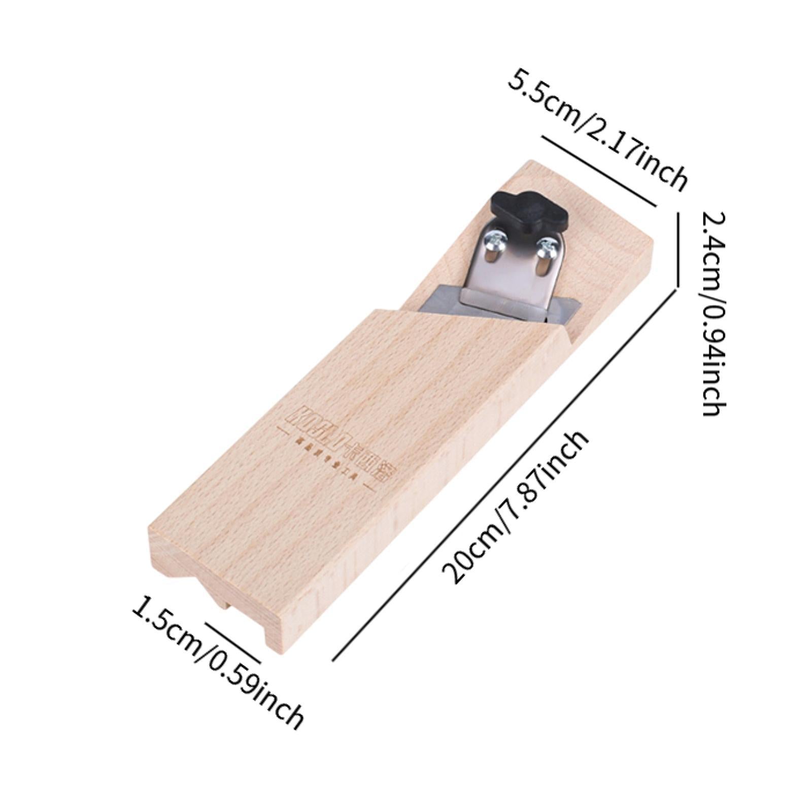 Chamfer Plane Hand Tool Edge Corner Flattening Tool for Beginners Woodworker 200mm