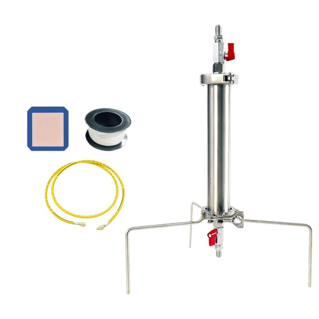 Closed Loop Extractor Pressure Resistant Valve Extraction System with Tripod