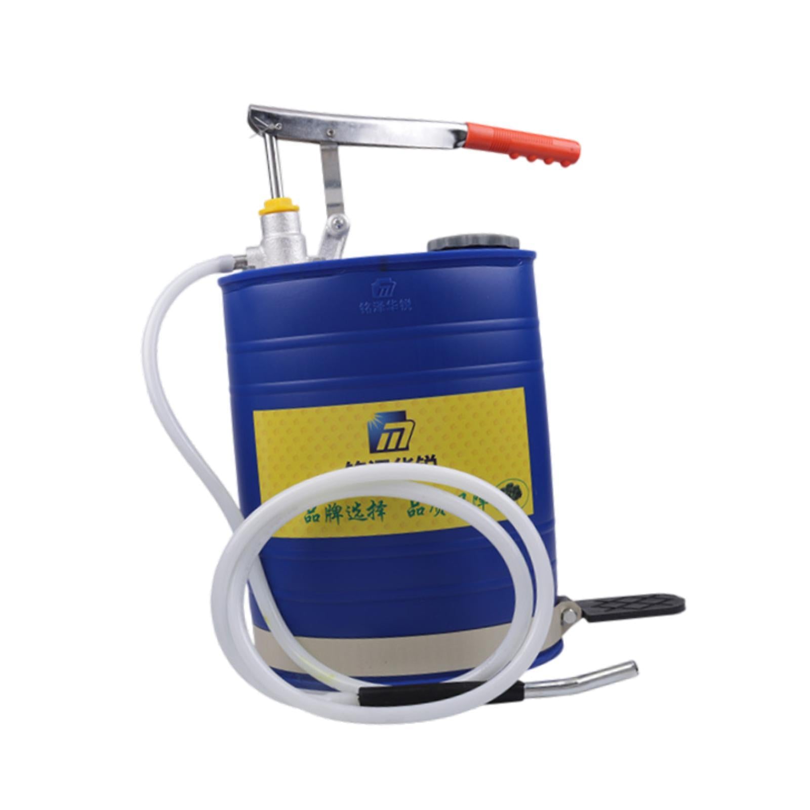 Transmission Oil Filling Pump Easy to Use Oil System Tool Oil Filling Barrel B Blue