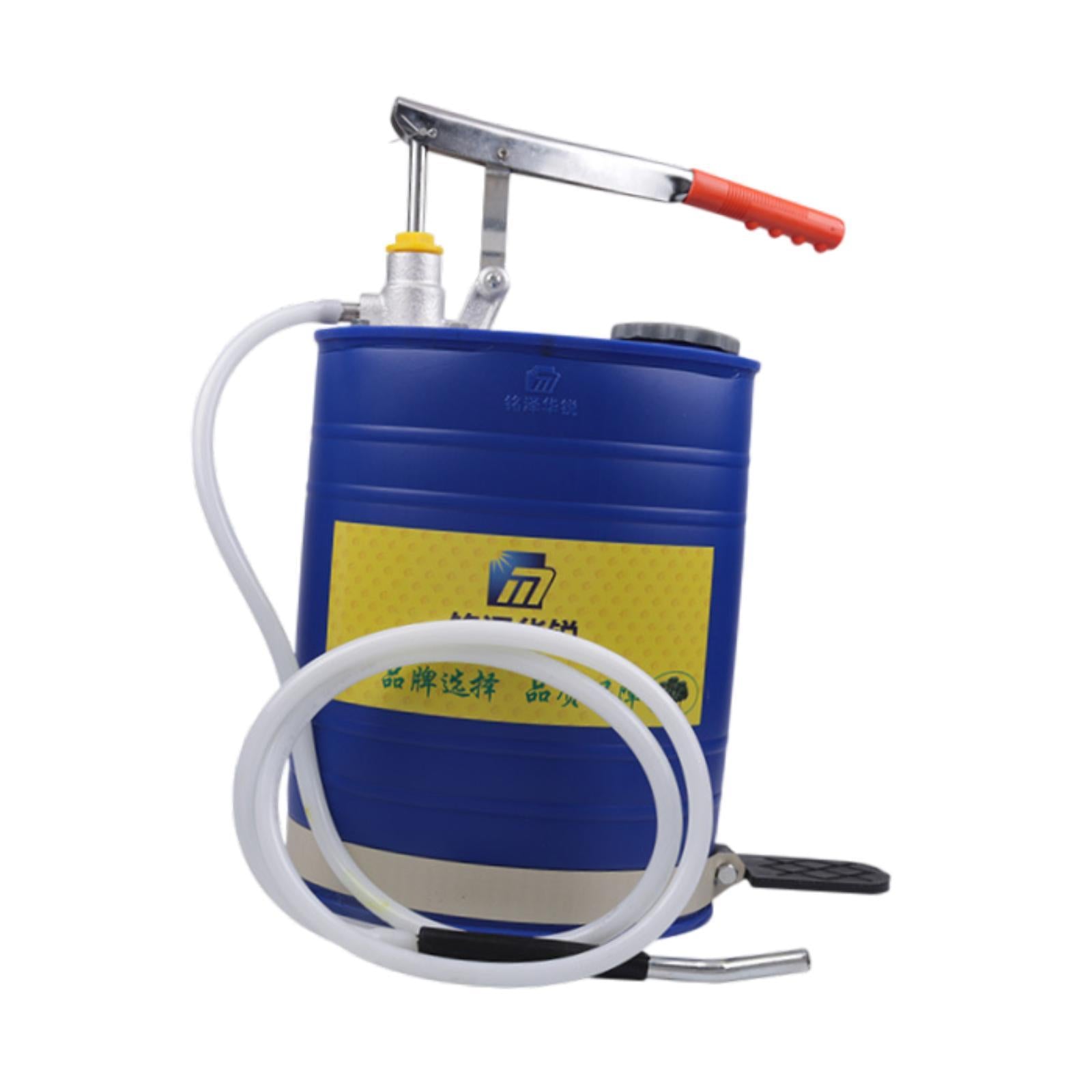 Transmission Oil Filling Pump Easy to Use Oil System Tool Oil Filling Barrel B Blue