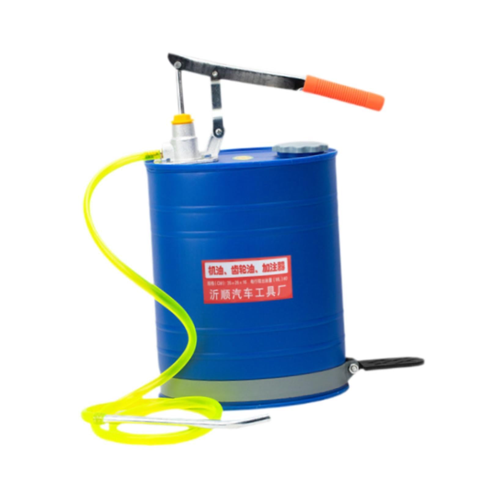 Hand Crank Oil Filling Barrel 10L Gear Oil Dispenser for Automotive Supplies B