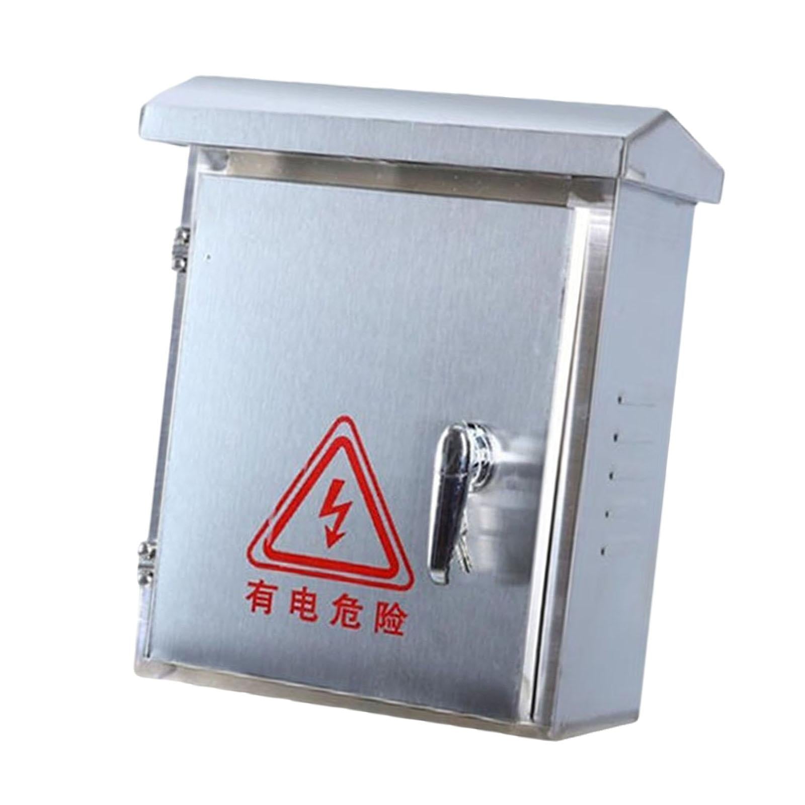 Outdoor Electrical Box Practical Versatile Dustproof Waterproof Junction Box Handle Lock