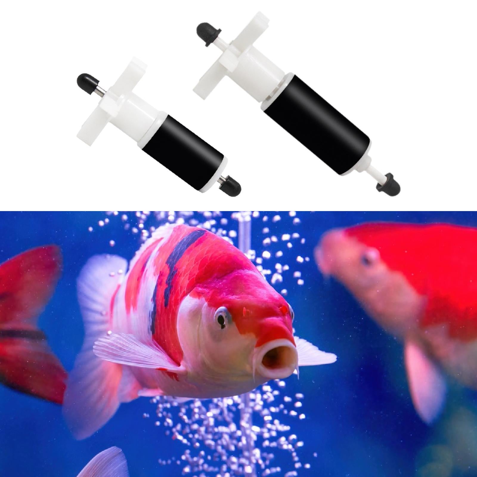Impeller Assembly Fish Tank Water Circulation Equipment Aquarium Filter Part 6.9cmx3.7cm
