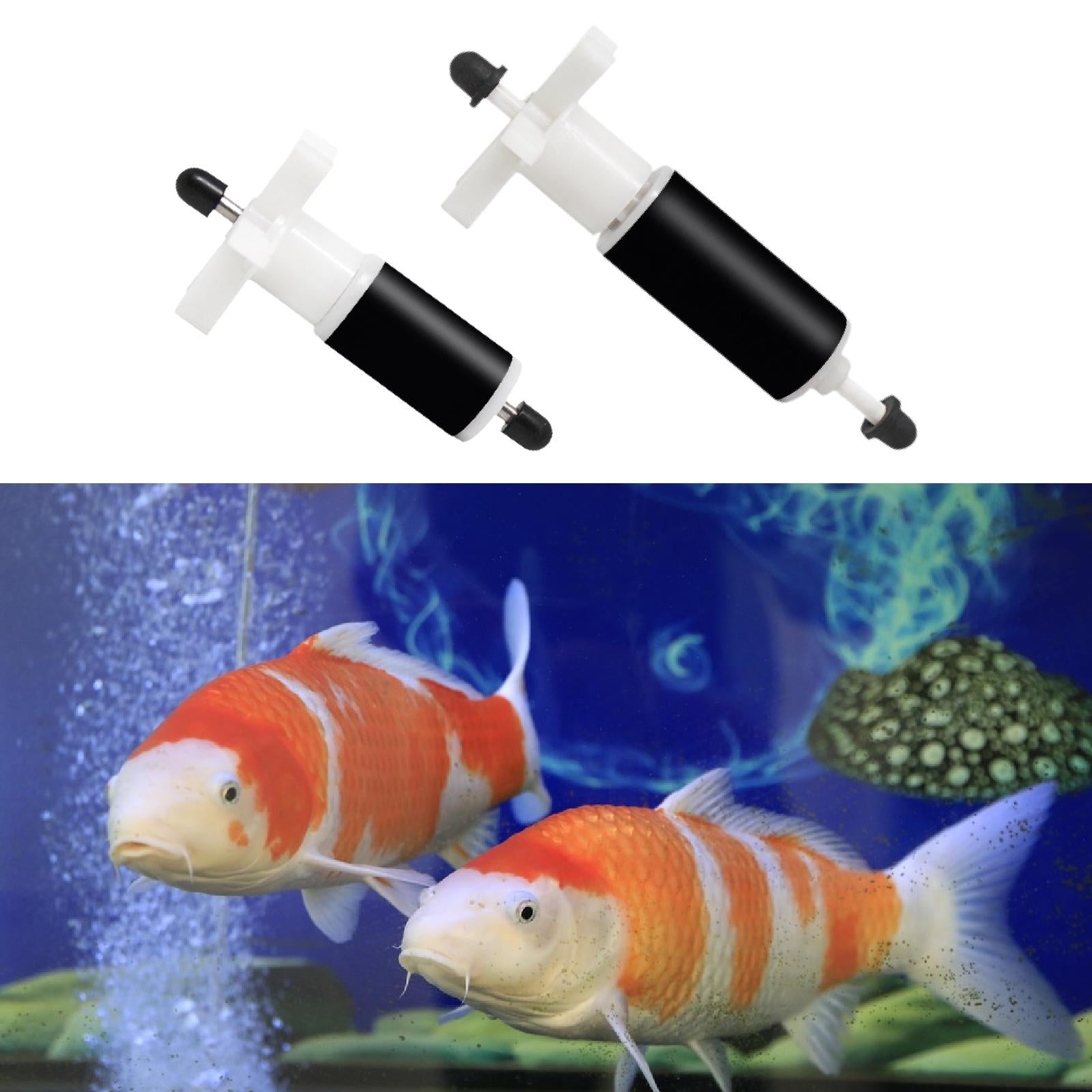 Impeller Assembly Fish Tank Water Circulation Equipment Aquarium Filter Part 6.9cmx3.7cm