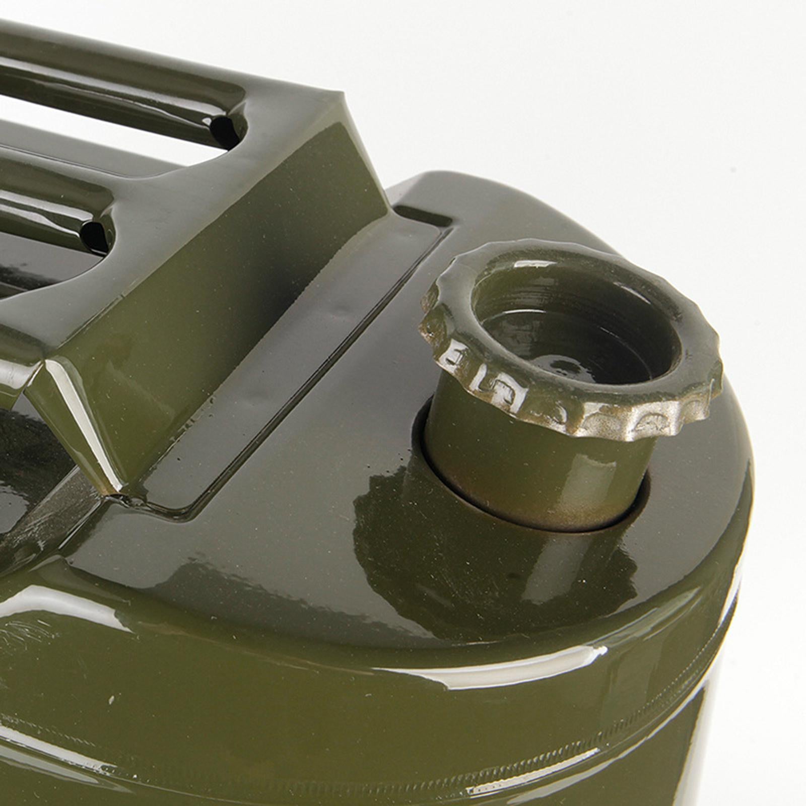 Auto Fuel Tank Lightweight Portable Petrol Can for Overlanding Adventure Car 10L 36.5cmx13cmx28cm