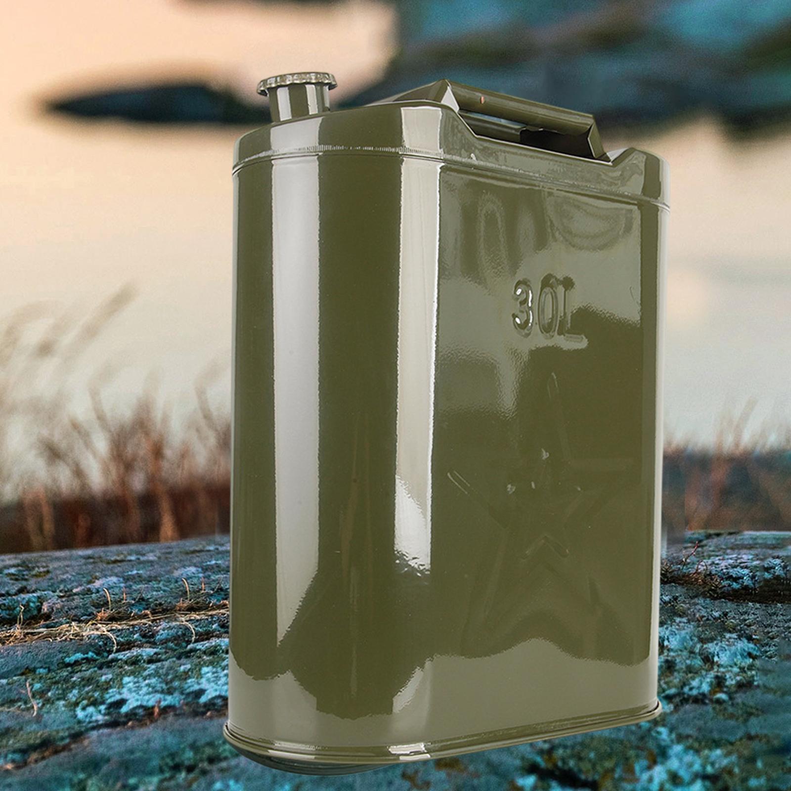 Auto Fuel Tank Lightweight Portable Petrol Can for Overlanding Adventure Car 30L 52cmx20cmx38cm