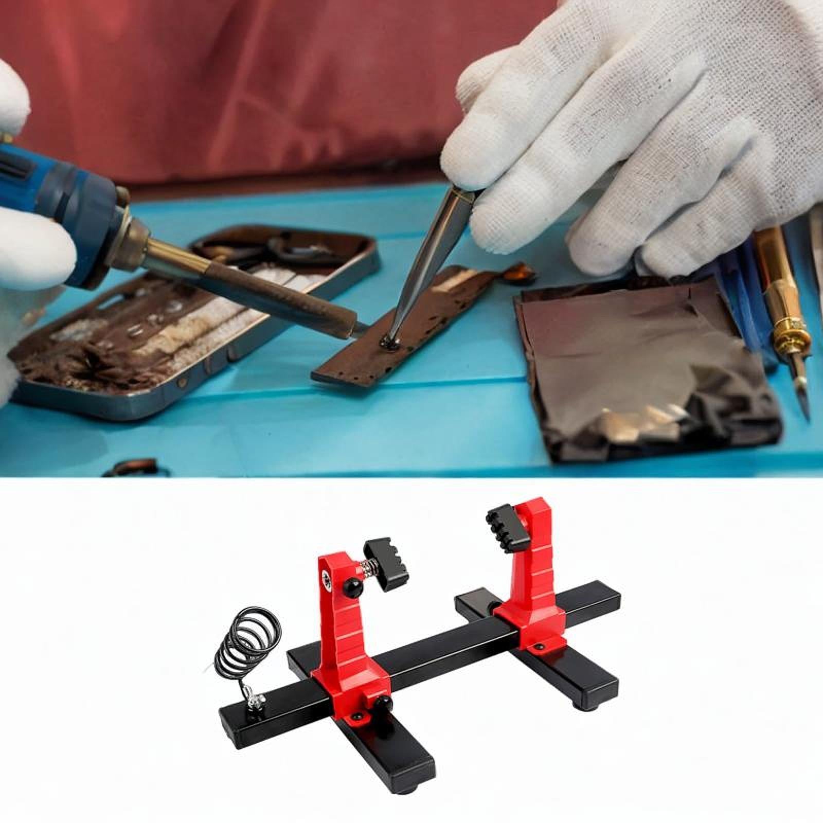 Printed Circuit Board Holder Soldering Station Metal Base Motherboard Holder