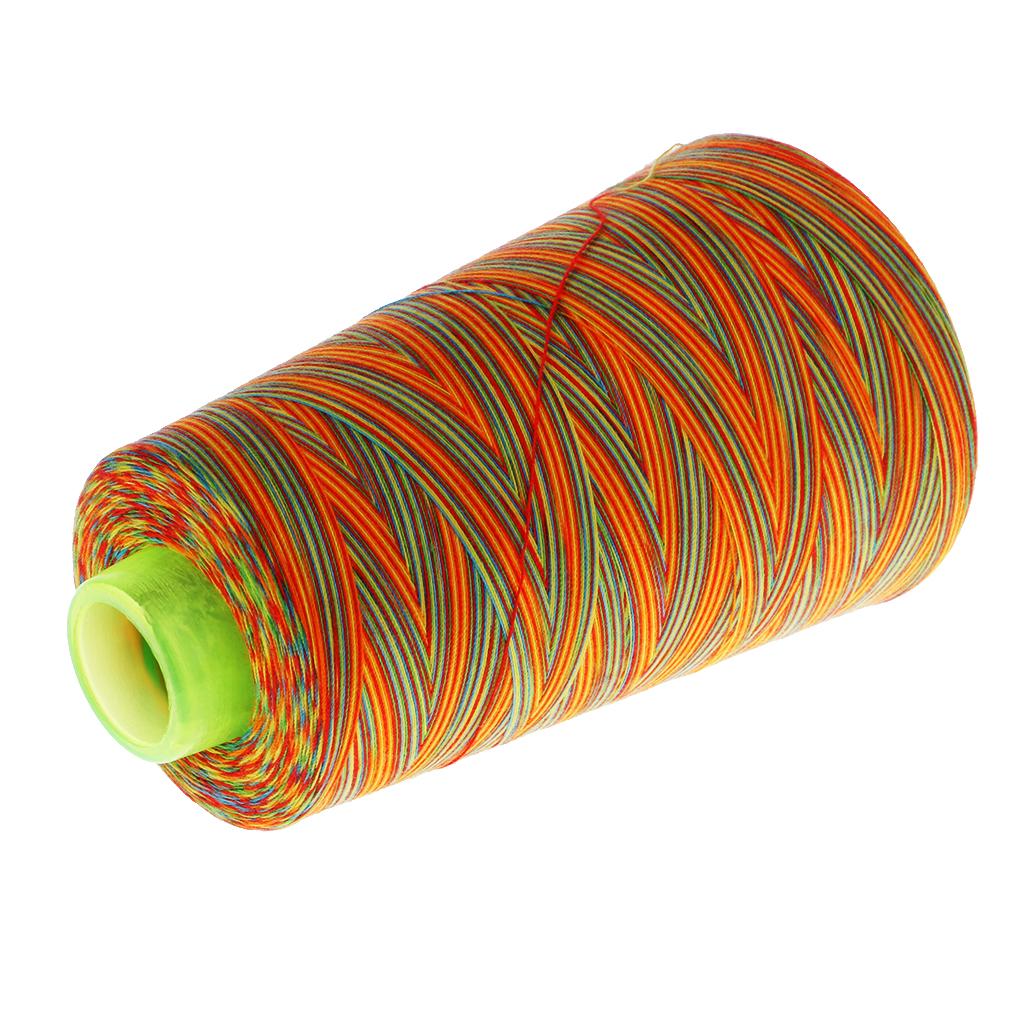 1 Spool Rainbow Polyester Sewing Machine Sewing Thread All-Purpose Type 1
