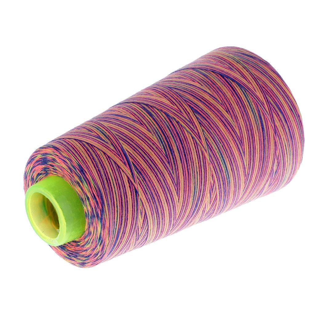 1 Spool Rainbow Polyester Sewing Machine Sewing Thread All-Purpose Type 5