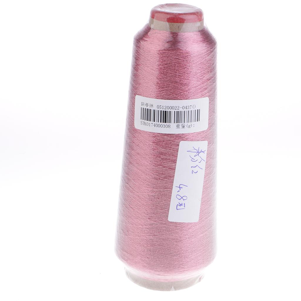 Metallic Machine Embroidery Threads For Computer Cross-stitch Pink