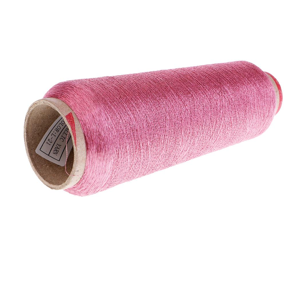 Metallic Machine Embroidery Threads For Computer Cross-stitch Pink