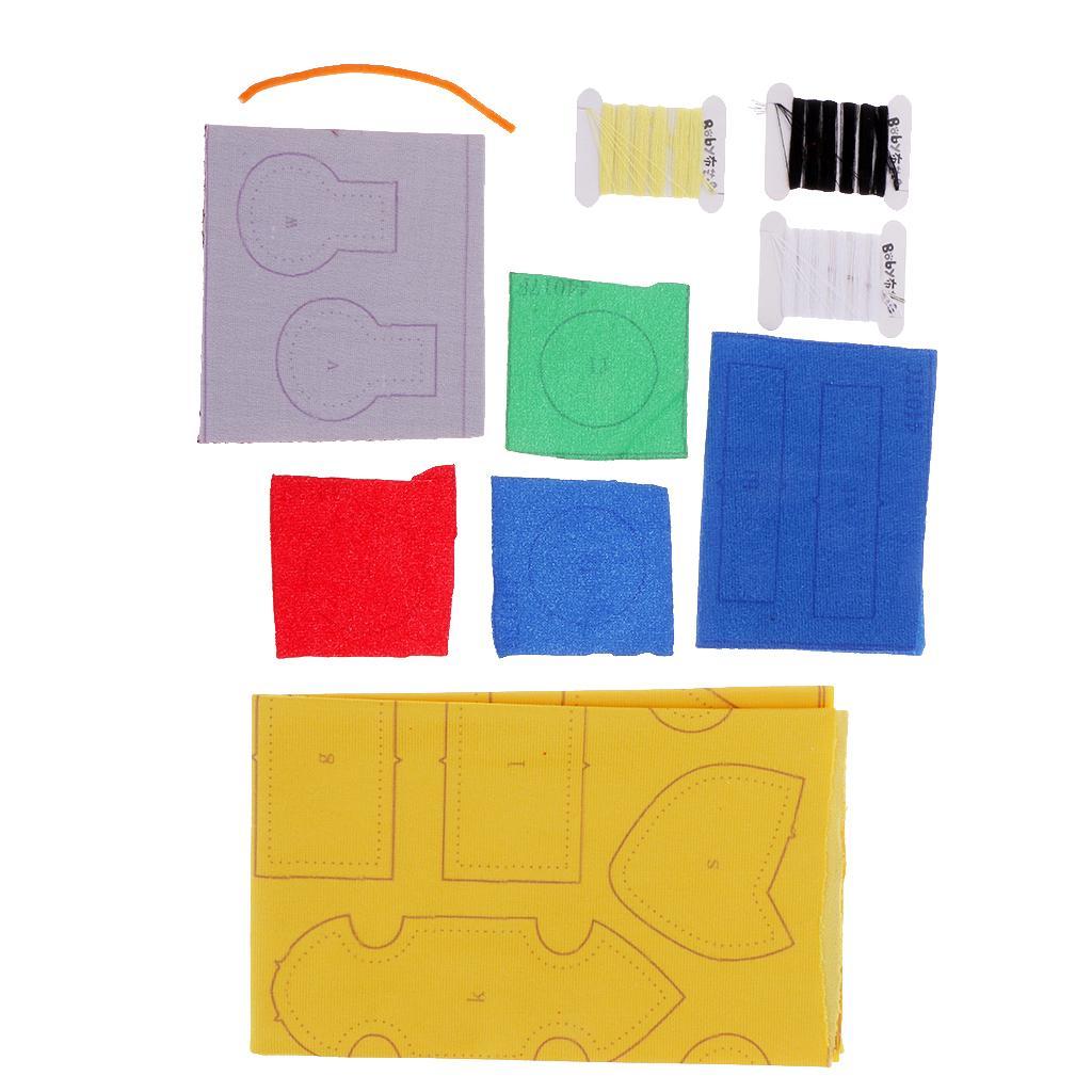 Lovely DIY Felt Crafts Felting Kit For Deer Doll Making Patchwork Sewing