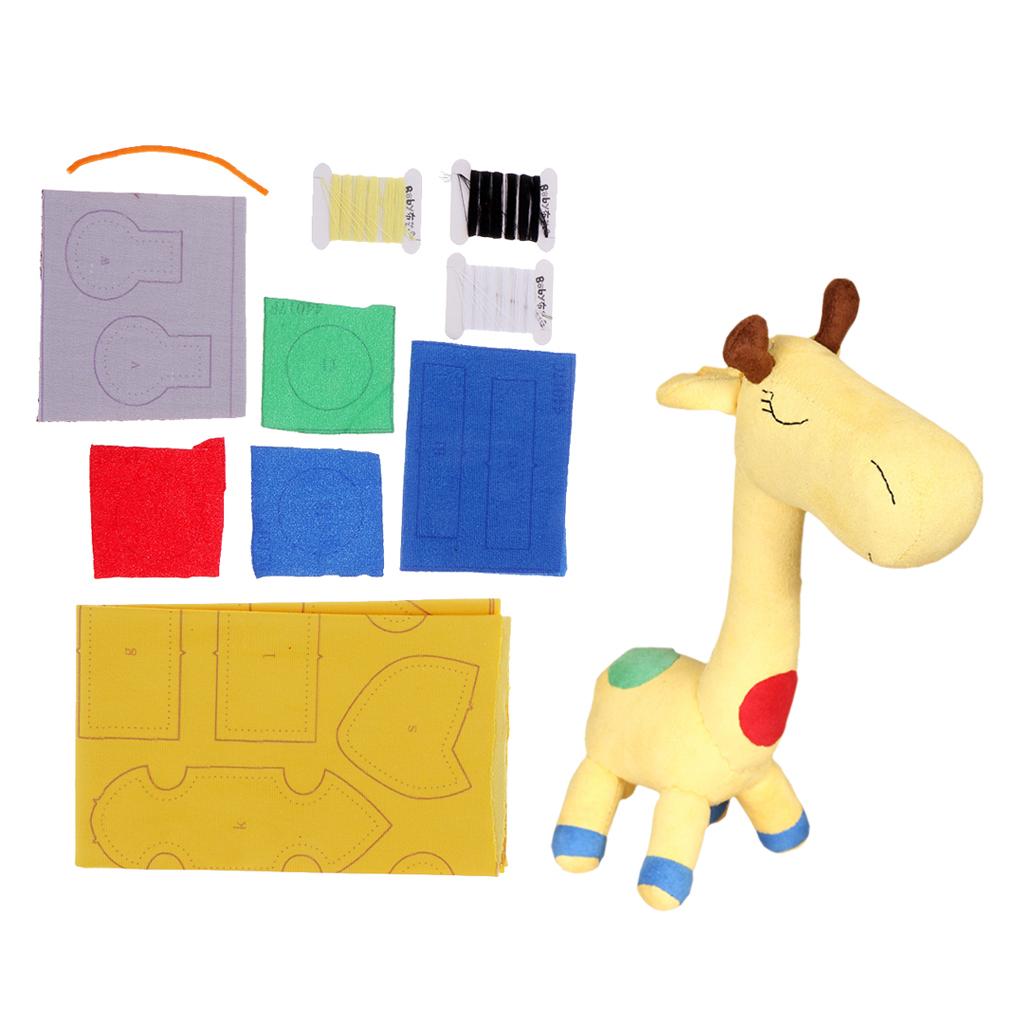 Lovely DIY Felt Crafts Felting Kit For Deer Doll Making Patchwork Sewing