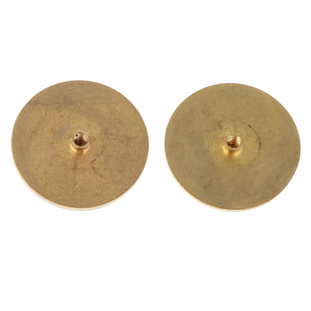 10 Pcs Solid Brass Leather Craft Studs Buttons Cap Rivets DIY Purse Handbag