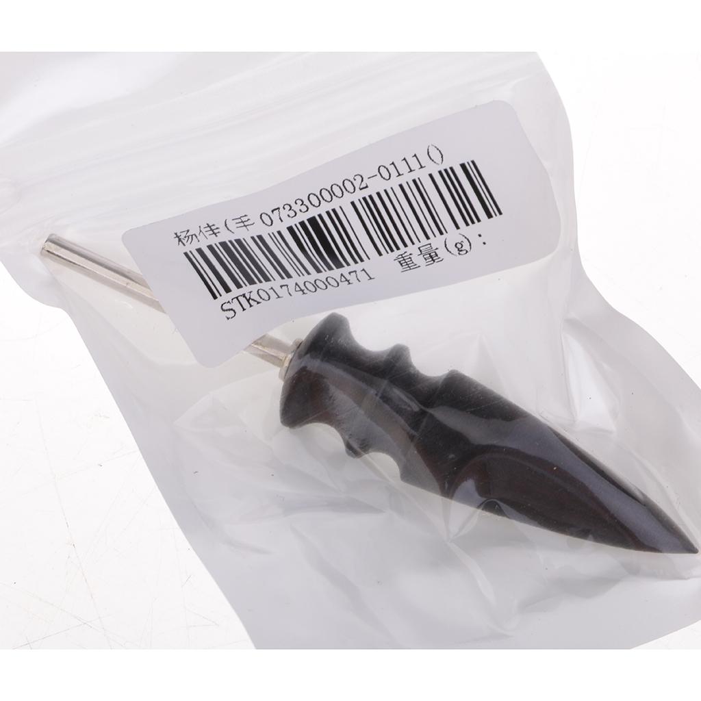 Pointed Tip Leather Burnisher Leather Crafts Edge Slicker Tool Drill Small