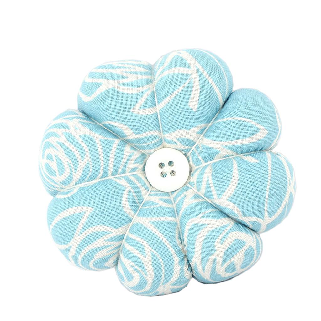 Pumpkin Wrist Wearable Needle Pin Cushion Pincushion for DIY Sewing Craft 2#