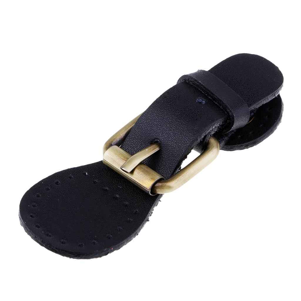 Sew on Leather Magnetic Snap Buckles DIY Bag Handbag Replacement Black
