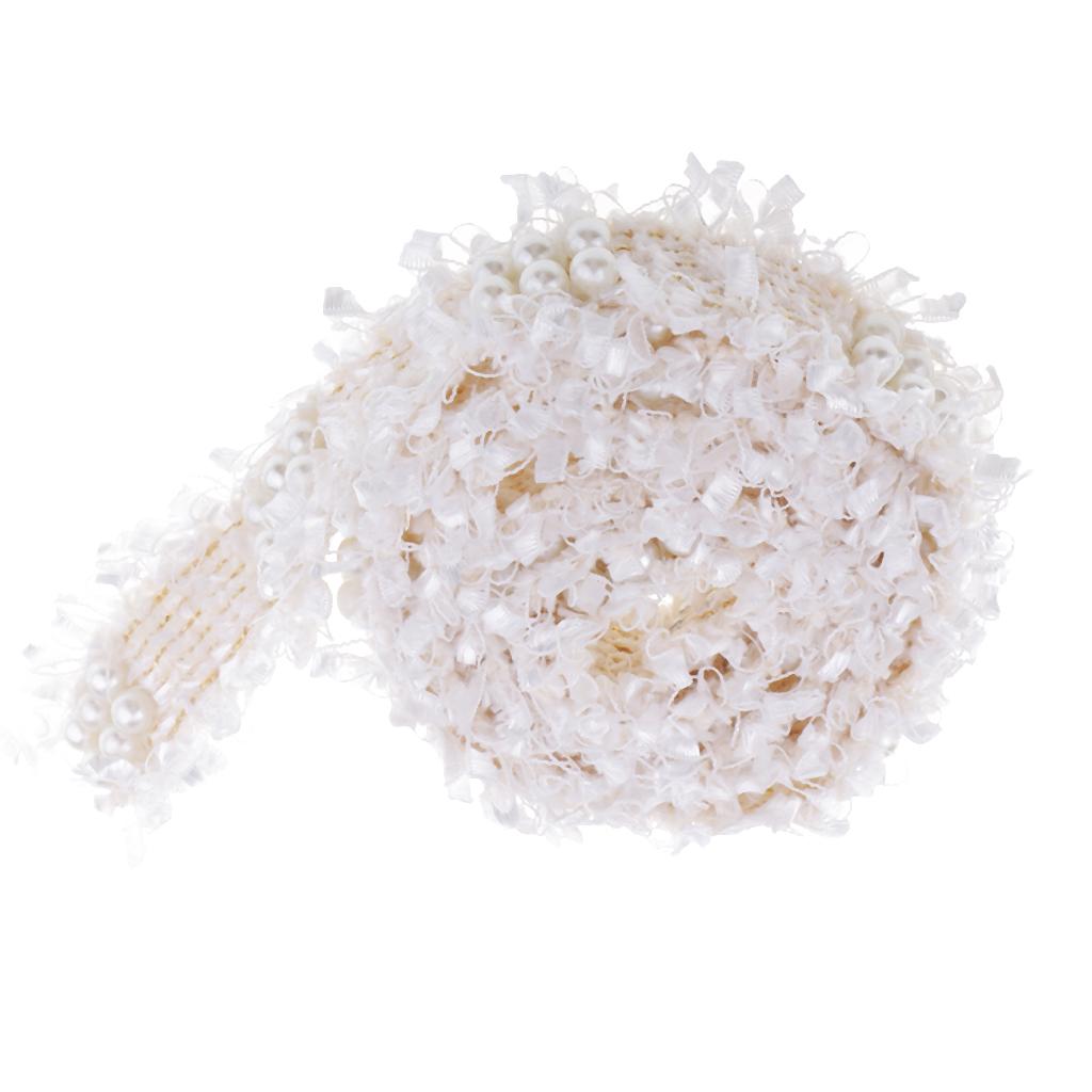 1 Yard Vintage Lace Ribbon Trim for Wedding Bridal Sewing Craft White
