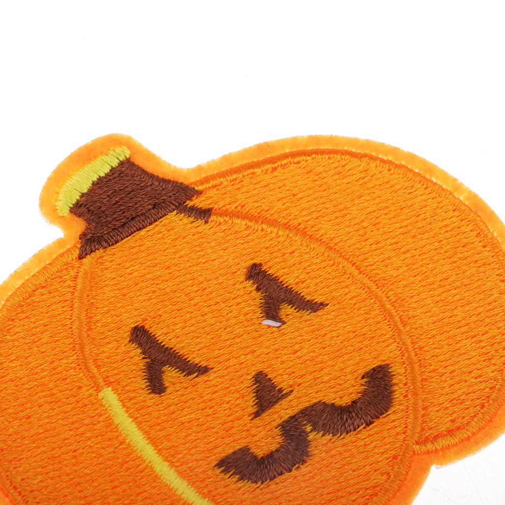 10pcs Cute Halloween Appliques Embroidery Sew Iron on Patches DIY Decor