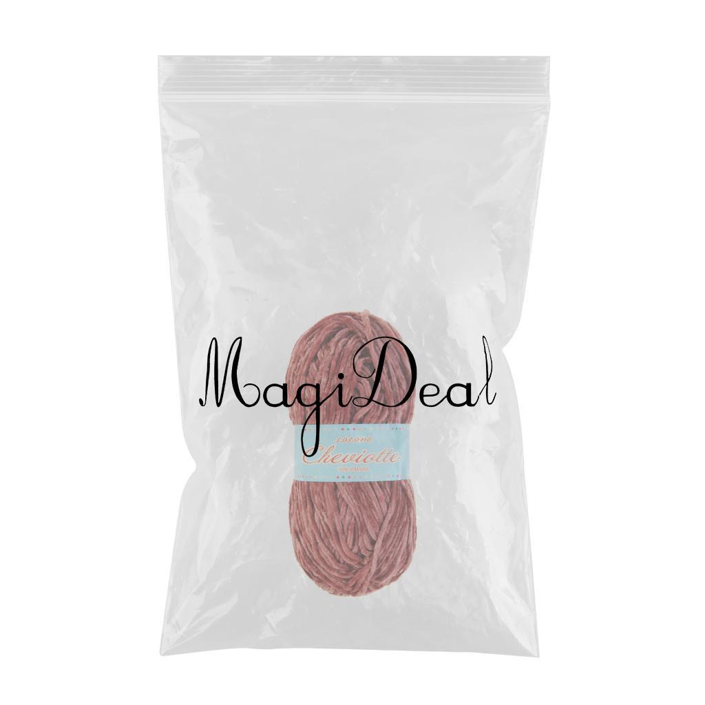 83g Soft Chenille Wool Yarn Velvet Thread for Sweater Scarf Hat Blankets 10#