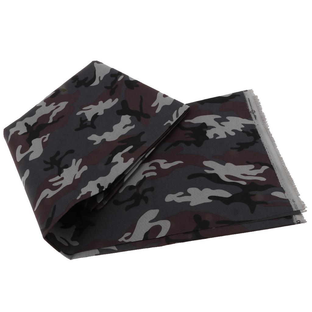 600D Camo Printed Polyester Waterproof Outdoor Canvas Fabric 1 Meter 1#