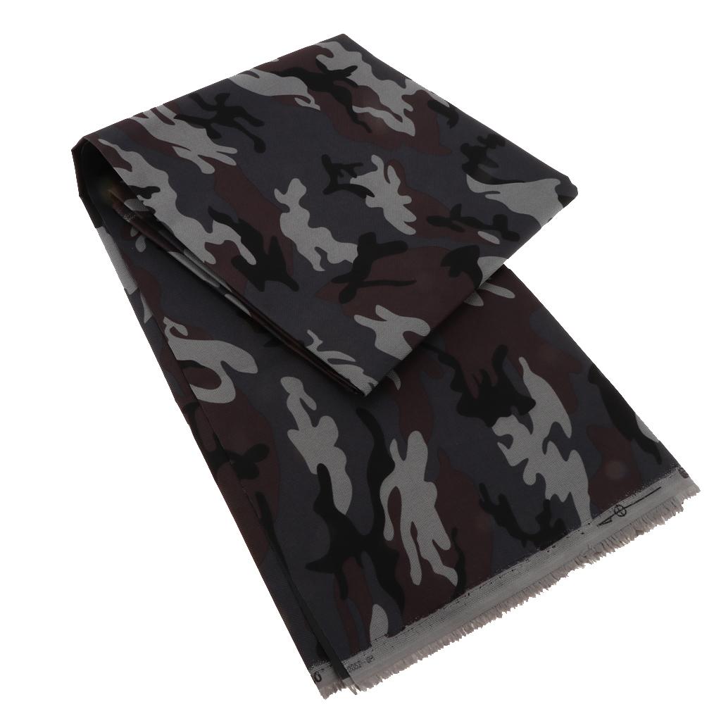600D Camo Printed Polyester Waterproof Outdoor Canvas Fabric 1 Meter 1#