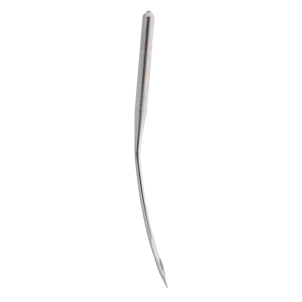 30Pcs Portable Silver Metal Blindstitch Sewing Machine Needles LW*6T