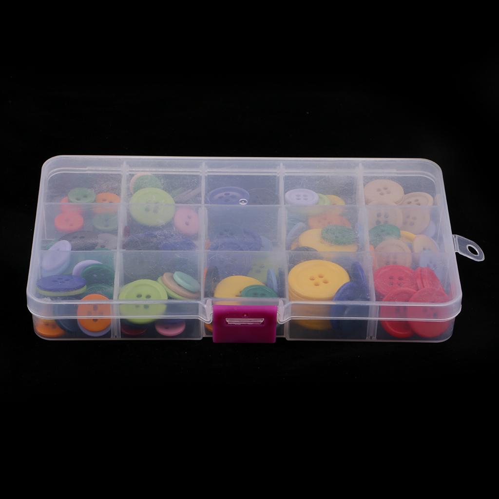 150pcs Mixed Color Resin Buttons Children Manual Button for Sewing Craft 002