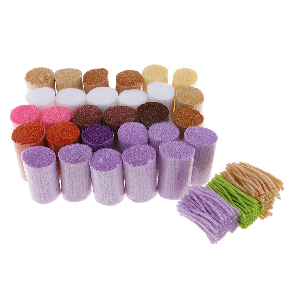 Latch Hook Rug Kit DIY Carpet Craft Decoration Rug Making Kit Two Dogs