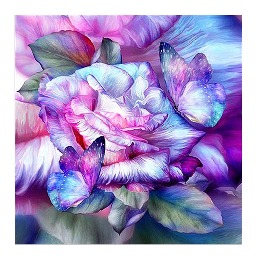 DIY Diamond Painting Kit Flower Rhinestone Painting Embroidery for Art Craft