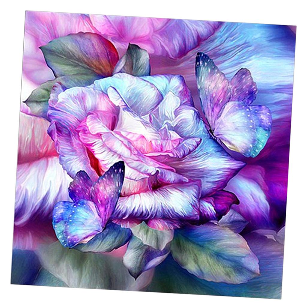 DIY Diamond Painting Kit Flower Rhinestone Painting Embroidery for Art Craft